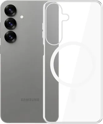 Produktbild von 3mk Schutzhülle Clear MagCase mit MagSafe Cover für Samsung Galaxy S25 transparent backcover
