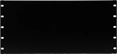 Image de OMNITRONIC Frontplatte Z-19U, Stahl, schwarz 5HE (30100470)