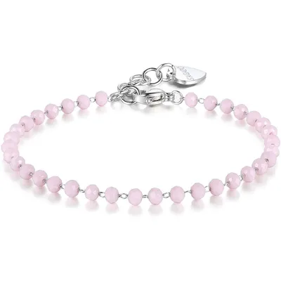 Produktbild von Pink beaded bracelet for Happy SHAC64 pendants