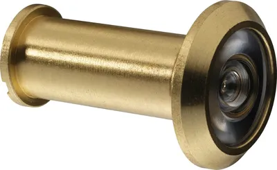 Produktbild von ABUS Türspion 1200 - mit Weitwinkeloptik (160 Grad) (Farbe: Messing) Farbe: Messing