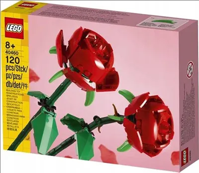 Produktbild von LEGO Botanicals Rosen - Spielset mit künstlichen Blumen – Kreative Deko mit Blumen zum Bauen – Spielzeug für Mädchen und Teenager ab 8 Jahren – Originelle Geschenkidee zum Geburtstag – 40460