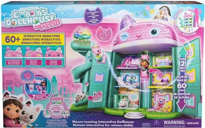 Obrázok produktu pre Gabbys Dollhouse Movie Gabi Veľký domček pre mačky s výťahom a bábikou Gabi