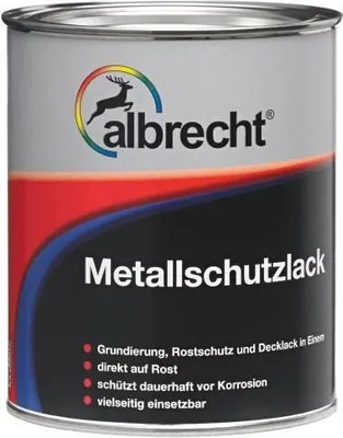 Produktbild von Albrecht Metallschutzlack 375 ml schwarz