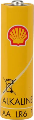 Produktbild von SHELL Batterie LR6 AA Alkaline | 6er Pack (24x verfügbar) | zuverlässige Batterien für Geräte mit regelmäßigem Energiebedarf wie Fernbedienungen, Radios, Spielzeug