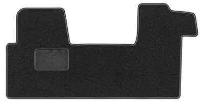 Immagine prodotto di Tappetino guidatore in moquette per Renault Master II 2010- (3 osobowy) – 1 pezzo, grigio grafite, su misura – Wielganizator LUX
