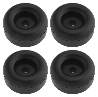Obrázek produktu pro 4 kusy gumových podložek tlumících vibrace, určené pro nábytek (64 x 27,5 x 28,5 mm)