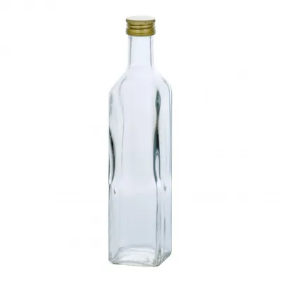 Produktbild von Axentia Glasflasche eckig 500 ml
