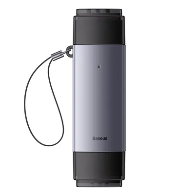 Obrázek produktu pro USB / USB-C Card Reader Baseus Lite, 1 x SD - 1 x microSD, Grey WKQX060113