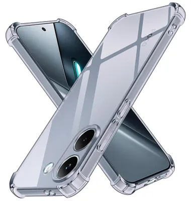 Obrázek produktu pro Techsuit - Shockproof Clear Silicone nárazuvzdorné silikonové pouzdro pro Xiaomi Poco X8 Pro - kouřově černé