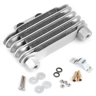 Obrázek produktu pro pětiřadý univerzální chladič motorového oleje, náhrada chladiče pro 125-250CC motocykly dirtbike čtyřkolky