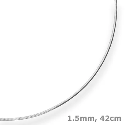 1-5mm-Halsreif-Omegakette-Tondakette-aus-925-Silber-42cm