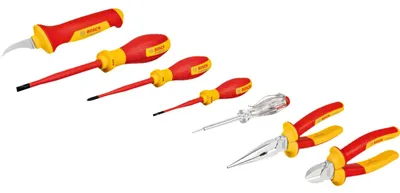 Produktbild von VDE Handwerkzeug-Set, 7-teilig