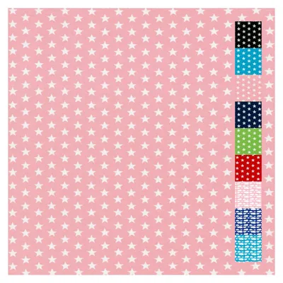 Produktbild von Verena Jersey 1cm kleine Sterne Baumwolle (Sterne klein, hellrosa, 0,5m)