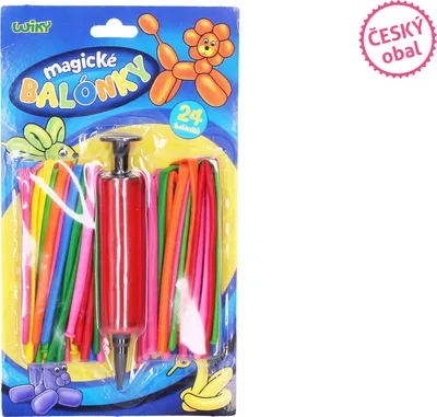 Obrázek produktu pro Balónky magické set 24 ks - Český obal