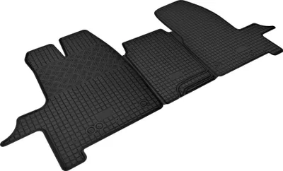Produktbild von Passgenaue Gummifußmatten von Z4L passend für FORD Transit ab 2014 | 3Sitze