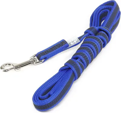 Produktbild von Julius-K9 Leine Super Grip mit Handschlaufe blau, Maße: 3 m / 14 mm