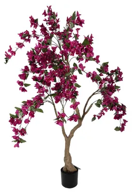 Obrázek produktu pro Clayre & Eef Umělý strom Bougainvillea 100x100x150 cm Růžový plast