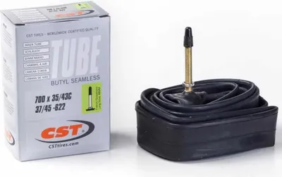Image de Cst Presta 48 Mm Chambre à air de vélo Noir 700C / 35-43 Noir 700C