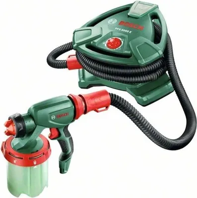 Immagine prodotto di Pistola a spruzzo Bosch PFS 5000 E, 1200 W, 500 ml/min, agitatore incluso