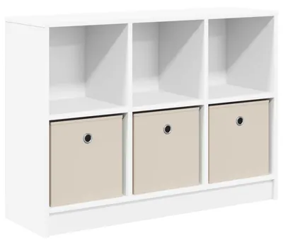 Image de Buffet avec tiroir Blanc 88,5 x 27,5 x 63,5 cm