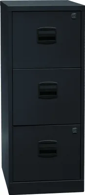 Produktbild von Bisley Home Hängeregistratur Schrank Home Office - Farbe: Schwarz