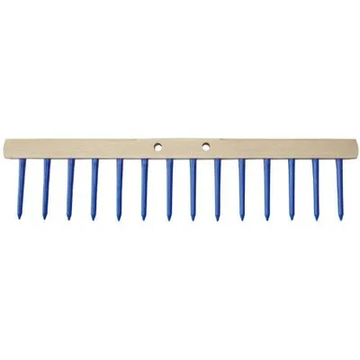 Produktbild von Ersatzteil für Gartengerät: Kunststoff Laubrechen 51 cm Breite, 7,5 cm Zahnhöhe, 14 Kämme