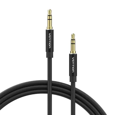 Produktbild von Audiokabel Vention BAXBJ, 3,5 mm, 5 m, schwarz