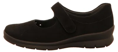 Produktbild von Semler Komfort Slipper SAMT-CHEVRO Damen 343034363636 Schwarz 42 EU