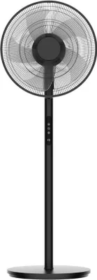 Immagine prodotto di Ventilatore da pavimento per soggiorno - Ventilatore da camera da letto con testa orientabile - Ventilatore silenzioso telecomandato per aria fresca