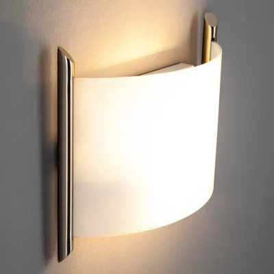 Produktbild von Lindby - Modern Klassische halbkreisförmige Wandleuchte Stahl I Silber I nickel matt - FilippaI 2-flammig I Schlafzimmer - Stahl Rund - LED geeignet E27
