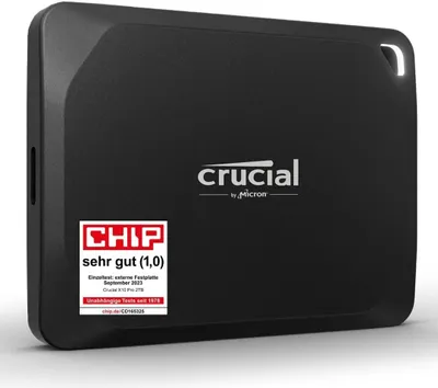 Image de Crucial X10 Pro Portable SSD 2TB USB-C 3.2 Solid State Drive disque externe