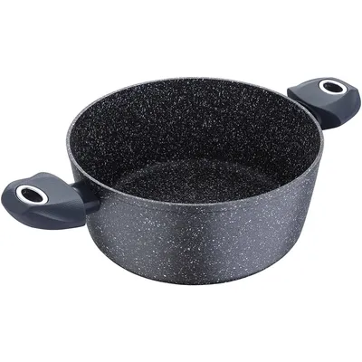 Produktbild von Bergner BG-8514-MBG, 2,2 l, Grau, Marmor+, Keramik, Gas, Halogen, Induktion, Versiegelte Platte, Grau, Soft Touch