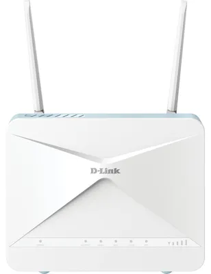 Immagine prodotto di D-Link | AX1500 4G Smart Router | G415/E | 802.11ax | 1500 Mbit/s | 10/100/1000 Mbit/s | Porty Ethernet LAN (RJ-45) 3 | Obsługa sieci Tak | MU-MiMO Tak | 4G | Typ anteny Zewnętrzna