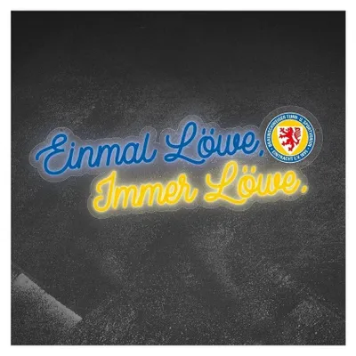Produktbild von Eintracht Braunschweig LED Licht Schriftzug