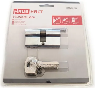 Produktbild von Zylinderschloss 60mm 30+30 Türzylinder Profilzylinder Wendeschlüssel