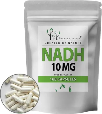 Produktbild von NADH 10mg - 100 Kapseln - optimal hochdosiert - Forest Vitamin