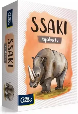 Produktbild von Tycikarty Ssaki Gra Karciana Albi Edukacyjna