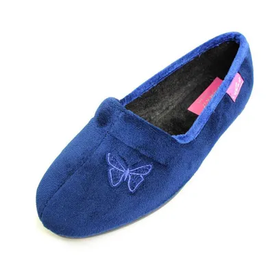Image de Lunar - Chaussons femme, papillon GS240 (40 EU) (chiné)