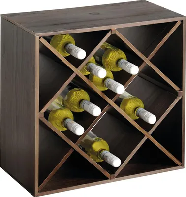 Immagine prodotto di KESPER Portabottiglie, 50 x 50 x 25 cm, tinto scuro KESPER 69244