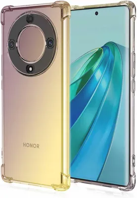 Zdjęcie produktu dla Etui Huawei Honor Magic 6 Lite TPU Gradient Fioletowy-Złoty Case Ochronne