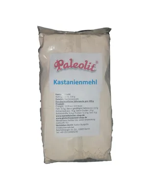 Produktbild von Paleolit Esskastanienmehl Maronenmehl 500g