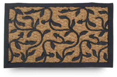 Zdjęcie produktu dla Mata do drzwi z włókna kokosowego z antypoślizgową gumą, 40 x 70 cm