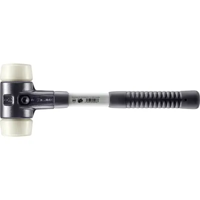 Produktbild von HALDER SIMPLEX Schonhammer Ø 60 mm Nylon mit verstärkem Tempergussgehäuse und Fiberglasstiel