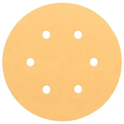 Produktbild von Bosch Schleifblatt C470, 150 mm, 60, 6 Löcher, Klett, 50er-Pack 2608607834