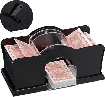 Produktbild von Kartenschudder Handbetrieben Spielkarten Mischmaschine