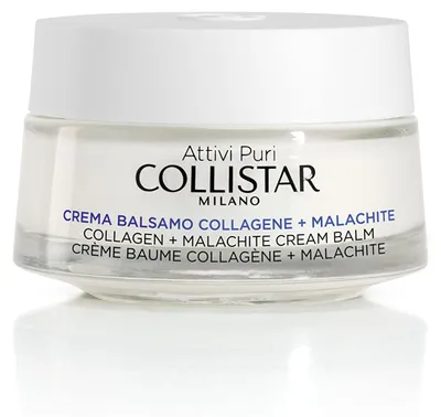 Imagen del producto de Collistar Attivi Puri: Crema-bálsamo de colágeno y malaquita, 50 ml