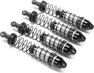 Productafbeelding van Losi aluminium schokbrekerset, compleet gemonteerd: Mini LMT (4 stuks)