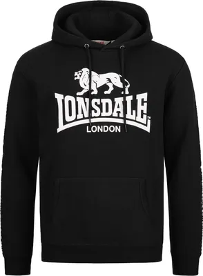 Produktbild von Herren Kapuzensweatshirt normale Passform YAPTON Black XXL Lonsdale