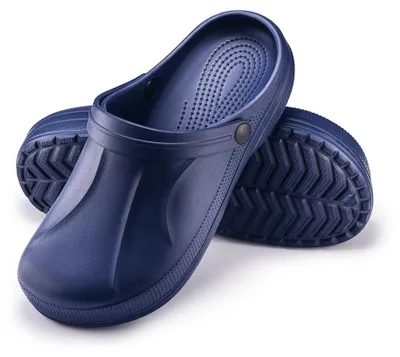 Imagen del producto de Zapatos de hombre, color azul oscuro, talla 44, para jardín y cocina