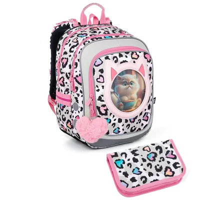 Produktbild von Schulrucksack-Set 2-tlg. ENDY 23037 SET SMALL